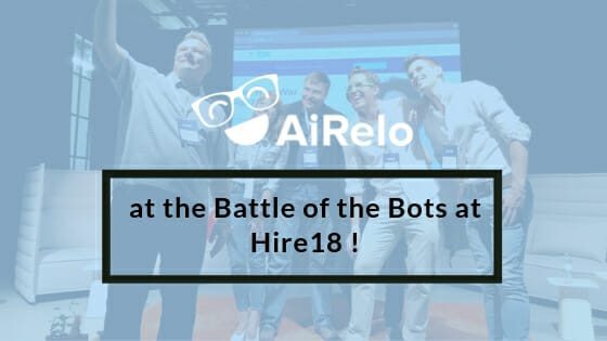 AiRelo at the Hire18 event